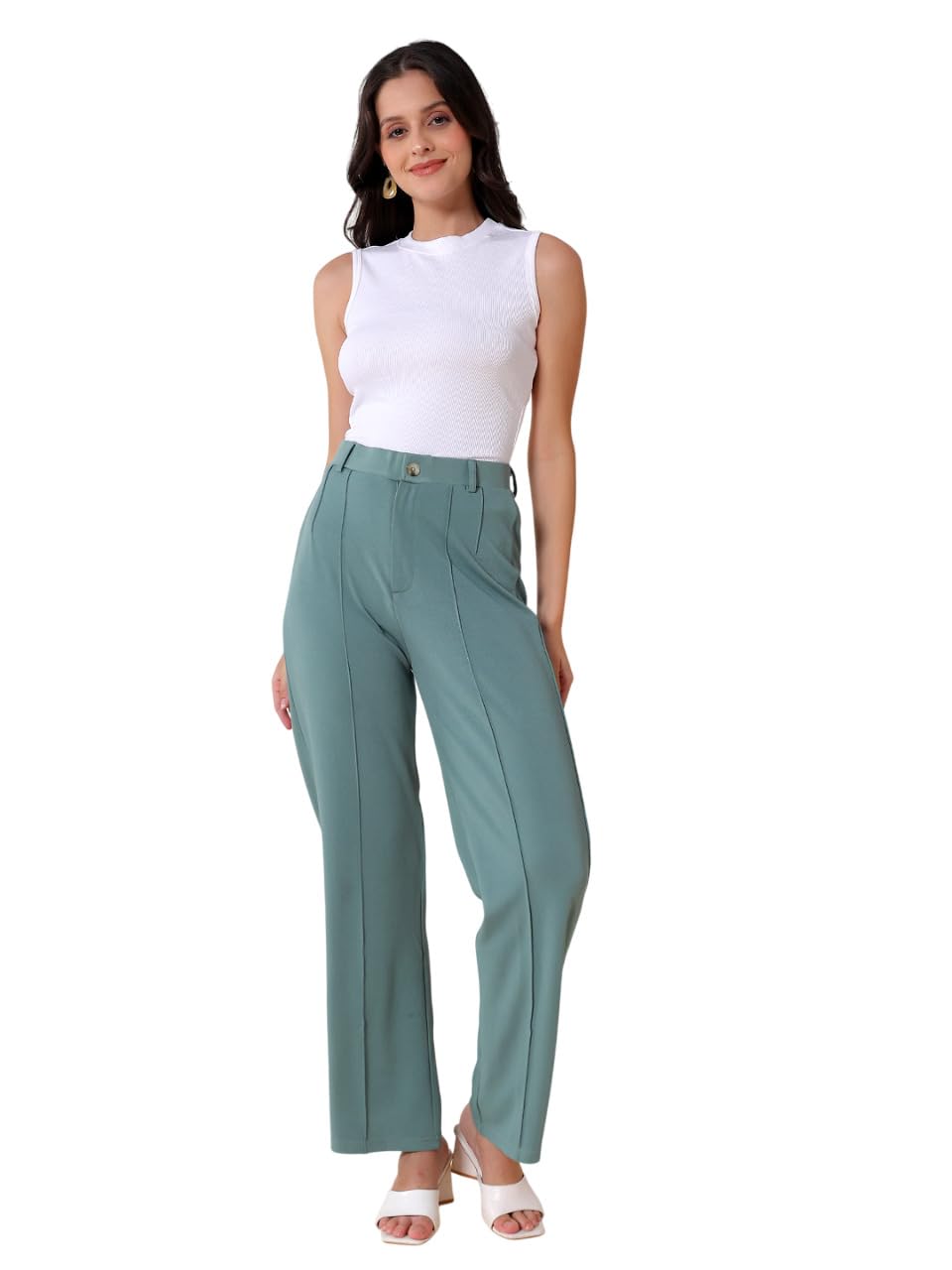 kotty Womens Solid Relaxed Baritone Casual Dress Set-picture-24