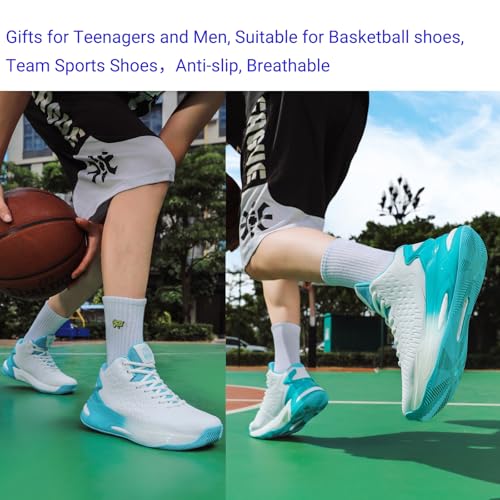 Image of Beita Mens Basketball Shoes High Upper Breathable Sports Shoes Anti Slip