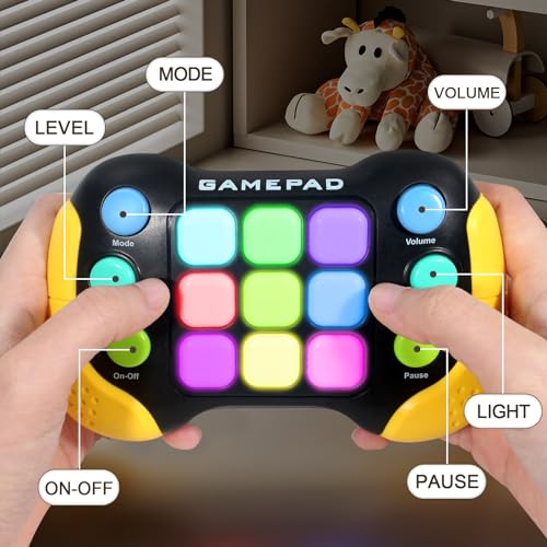 Fast Push Game Pop Fidget Toys for Kids, Upgraded Funny Toys for Kids 3-12 for Girls and Boys Bubble Stress Machine, Handheld Puzzle Game Sensory Toys - Image 5