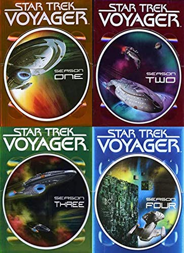 Star Trek: Voyager The First Four Seasons 26-Disc DVD Collection [The  Complete First, Second, Third Fourth Seasons Season Season  Season