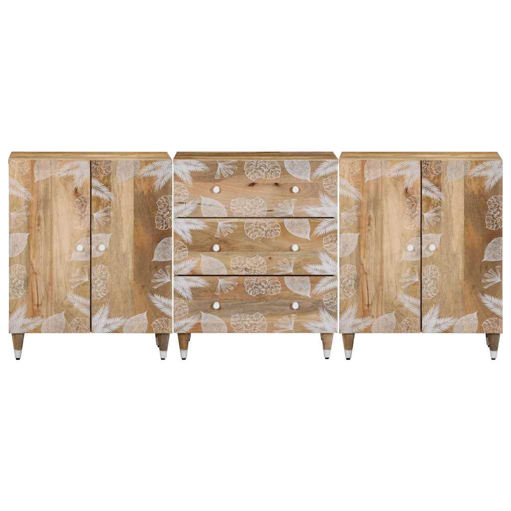 vidaXL Credenza 60x33x100 cm in Legno Massello di Mango, armadietto, armadio da cucina, armadio da soggiorno, buffet, armadio da corridoio vidaXL Credenza 60x33x100 cm in Legno Massello di Mango, armadietto, armadio da cucina, armadio da soggiorno, buffet, armadio da corridoio