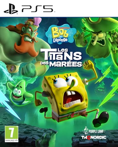 Bob L'éponge Les Titans Des Marées PS5 jeu de plateforme aventure 2026