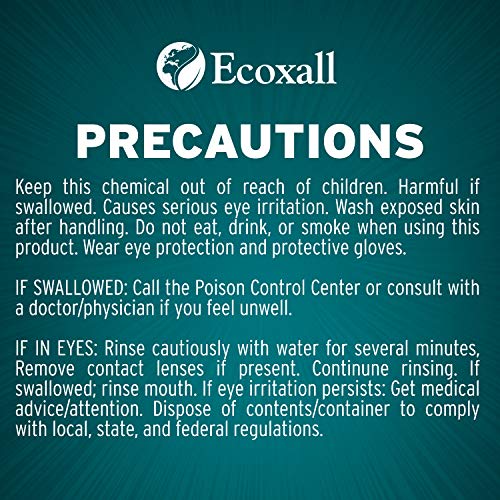 Ecoxall Chemicals - Number 1-99.9-Percent Ammonium Chloride Powder - Anhydrous 2 Pounds - Multiple Uses - Highly Effective for use in Wood Burning, Pyrotechnics, Veterinary, and Laboratories