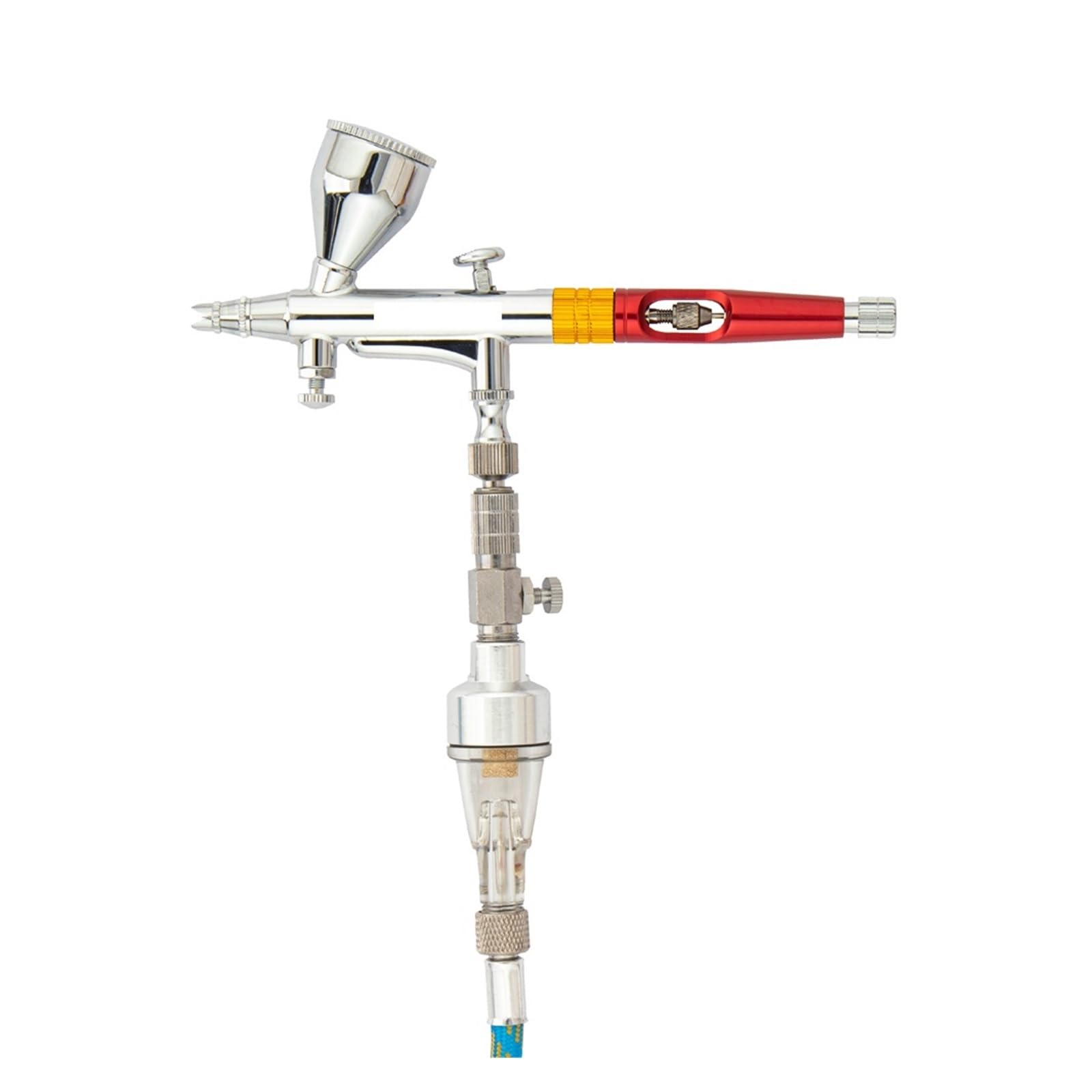 Zestaw aerografów, pistolet natryskowy o podwójnym działaniu, 9 cm³, aerograf, farba do paznokci, makijaż, tatuaż, narzędzie DIY, 0,2 mm/0,3 mm/0,5 mm