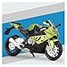 Boutique Modelo De Motocicleta Fundición A Presión Simulación 1:18 En Miniatura para BMW S1000RR, Colección De Niño, Motocicleta De Juguete De Regalo