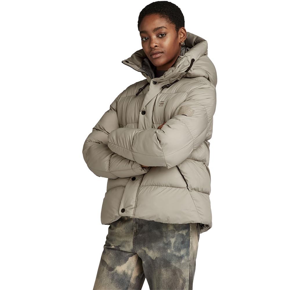 G-Star Women's Whistler Short Puffer wmn, Grey (elephant skin D23534-D199-G106), M