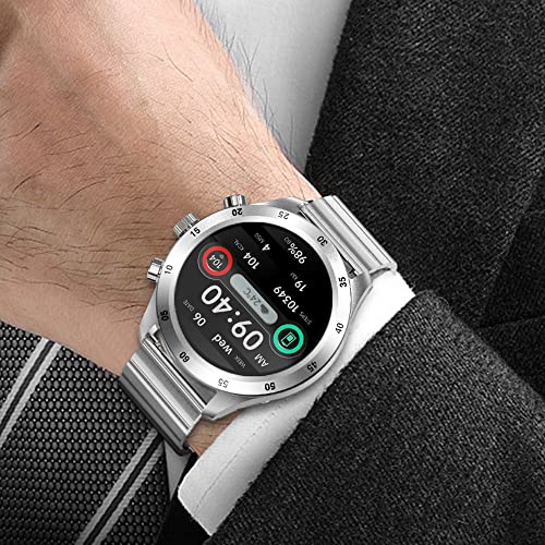 TYBERLEY Men's Smartwatch 1.32" HD Round Screen Bluetooth Talk Activity Tracker Blood Pressure/Oxygen/Heart Rate/Sleep Monitoring IP67 Waterproof Sports & Fitness Watch for Android iOS - Image 3