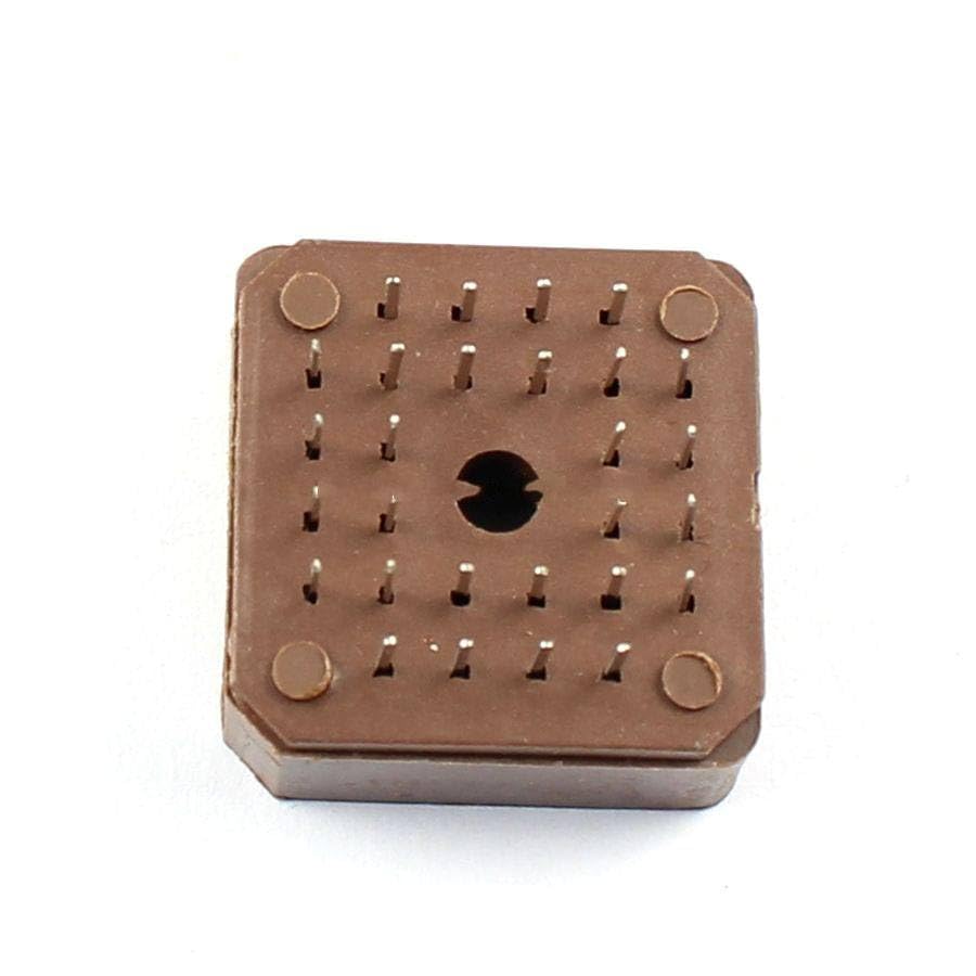 Generic 10 Pcs PLCC28 28 Pin DIP Socket Adapter PLCC Converter