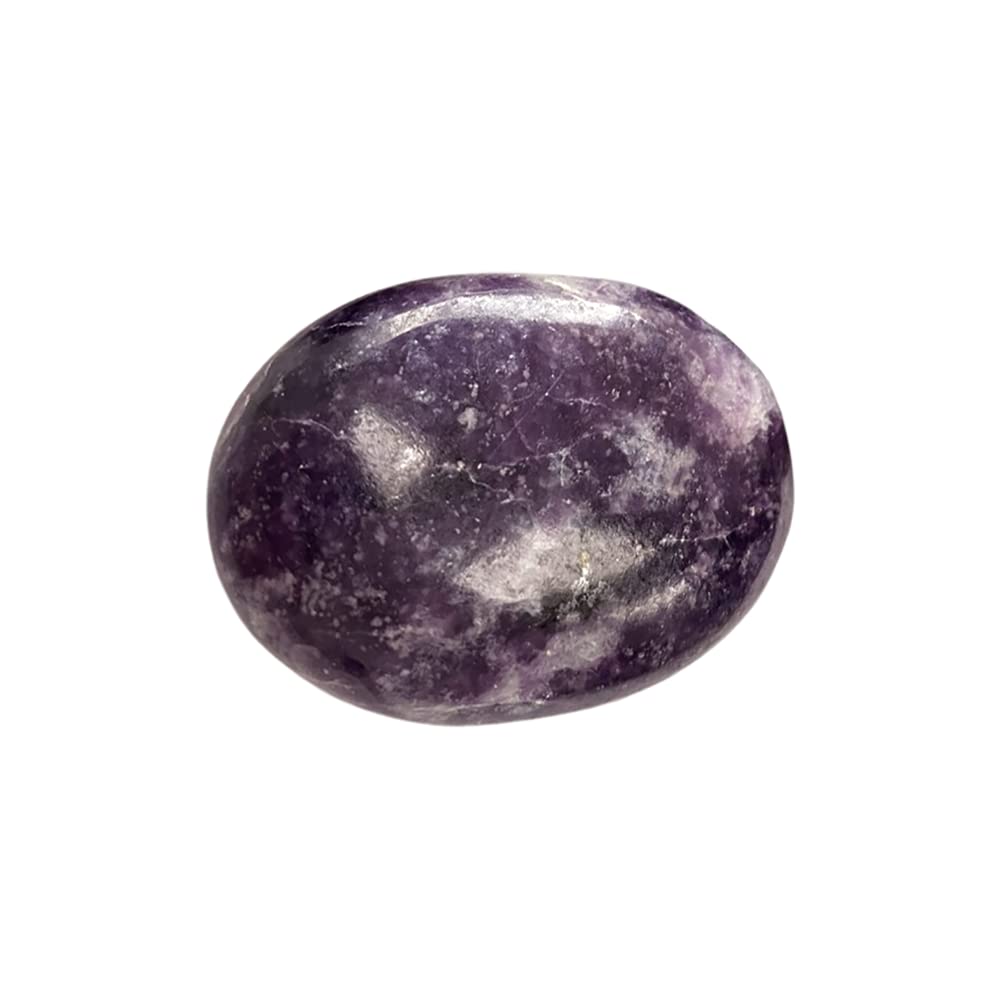 Palm Stone, Oval, Lepidolite, 5-7cm