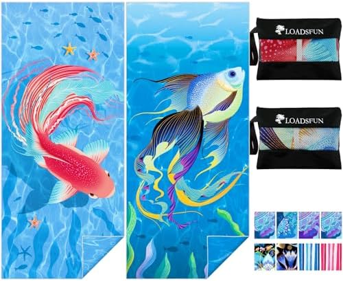2 Pack Microfiber Beach Towel Oversized... 2 Pack Microfiber Beach Towel Oversized...