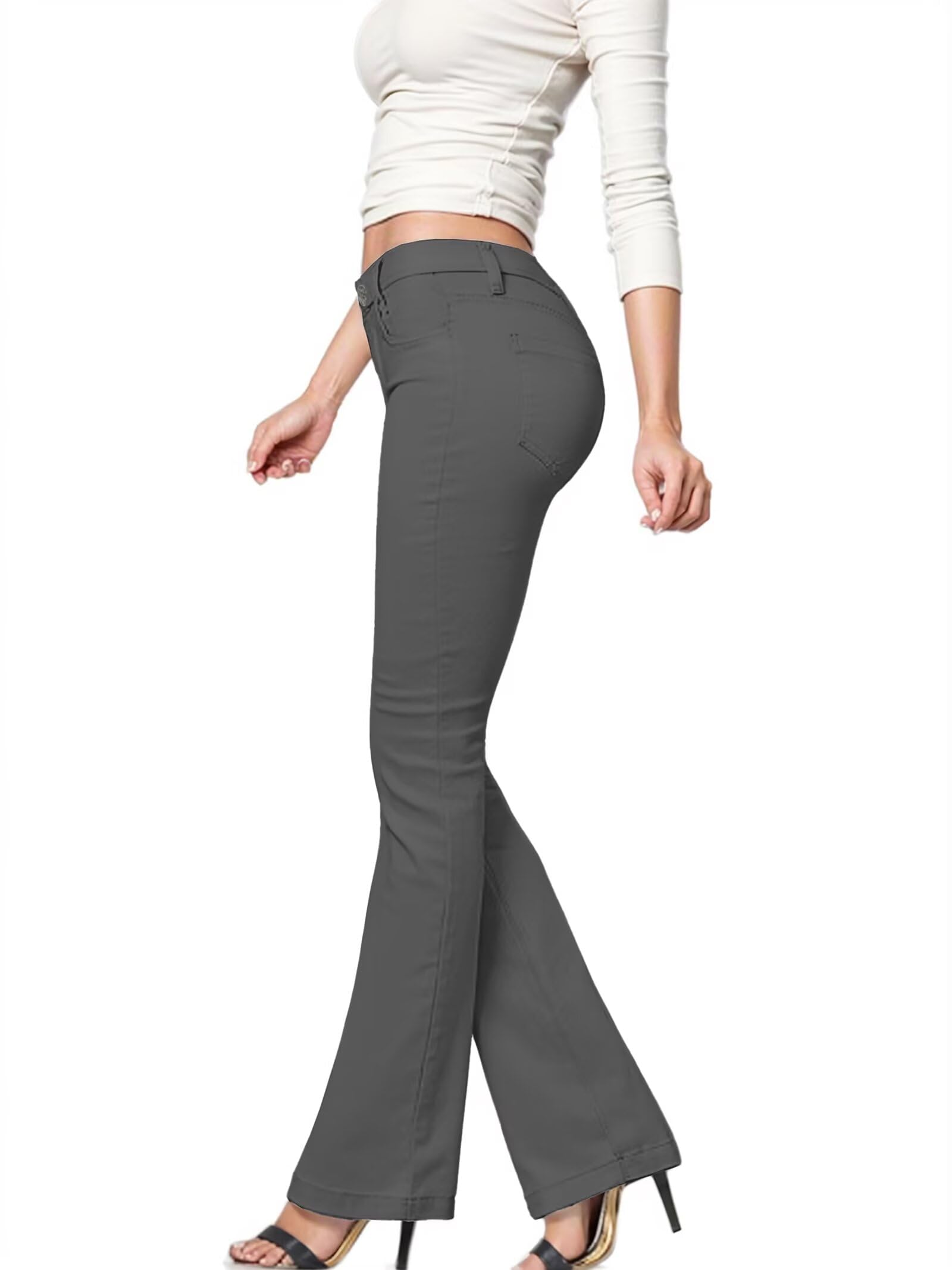 Hybrid & CompanyWomen's Slim Boot Cut Stretch Pants