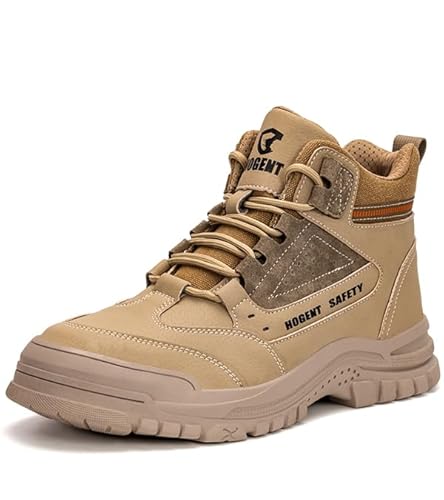 ZBVB Steel Toe Boots Work Safety Boots Indestructible Shoes