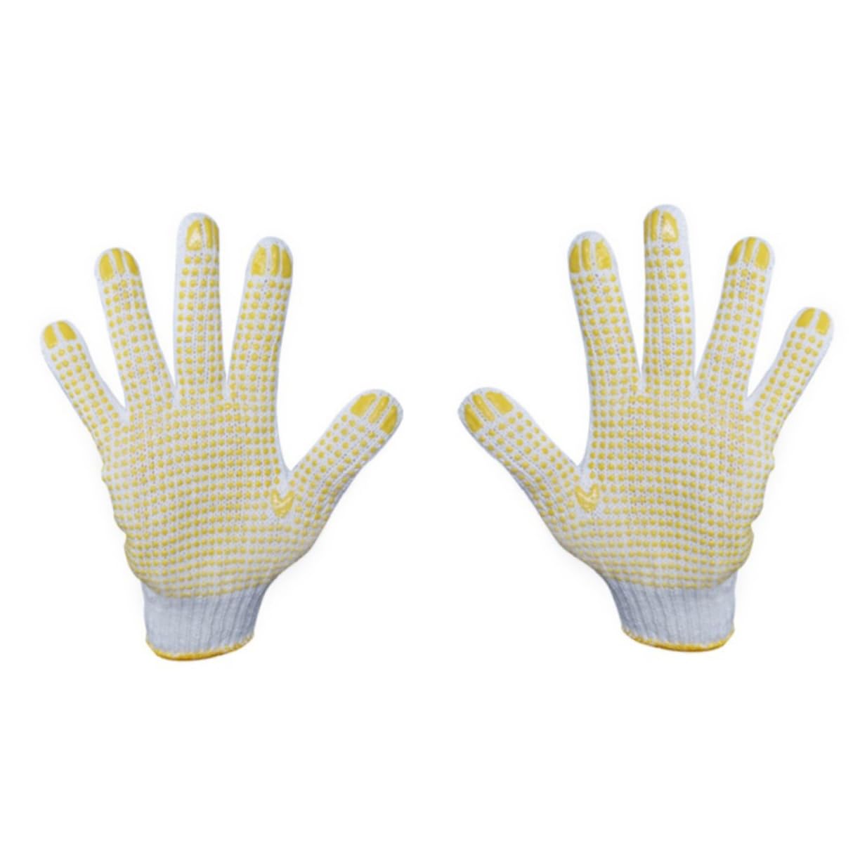 Operitacx 24 Guantes de Trabajo de Algodón para Protección de Guantes Resistentes y Duraderos para Construcción y Mecánico