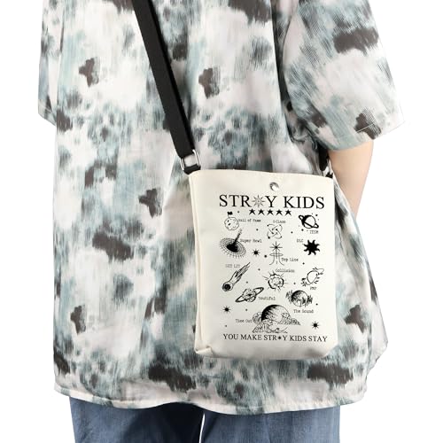 WCGXKO Korean Group Lover Gift Pop Boy Band Inspired Crossbody Bag for Fandom3