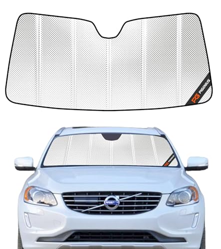 Pigenius Windshield Sun Shade for Volvo XC60 2010-2017. Reflective Aluminum Film Front Window...