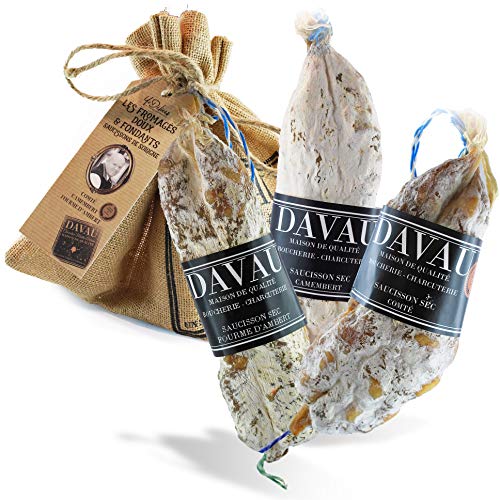  Trio Saucissons Secs Les Fromagés Doux & Fonda...