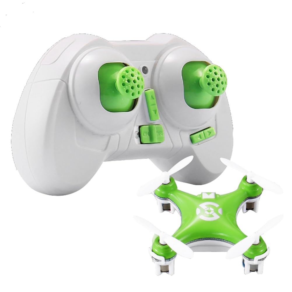 melairo Quadricoptère RC Cx10 Mini, Drone Télécommandé 2.4G 4CH avec LED, Hélicoptère Électronique, Jouet Avion Électrique pour Enfants, Facile à Utiliser -D