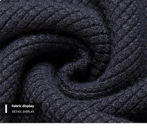 Mens Designer Knit Pullover Crew Neck Slim Fit Casual Jumpers Solid Color Sweater 5