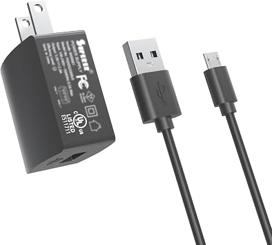 Superer AC Charger Fit for Asus Transformer Book T100 T100T T100TA T100TAM T100TAF T100TAL T100TAR T100 Tar, Fir for VivoTab Smart ME400C Note 8 M80TA M81C Tablet Power Supply Adapter Cord