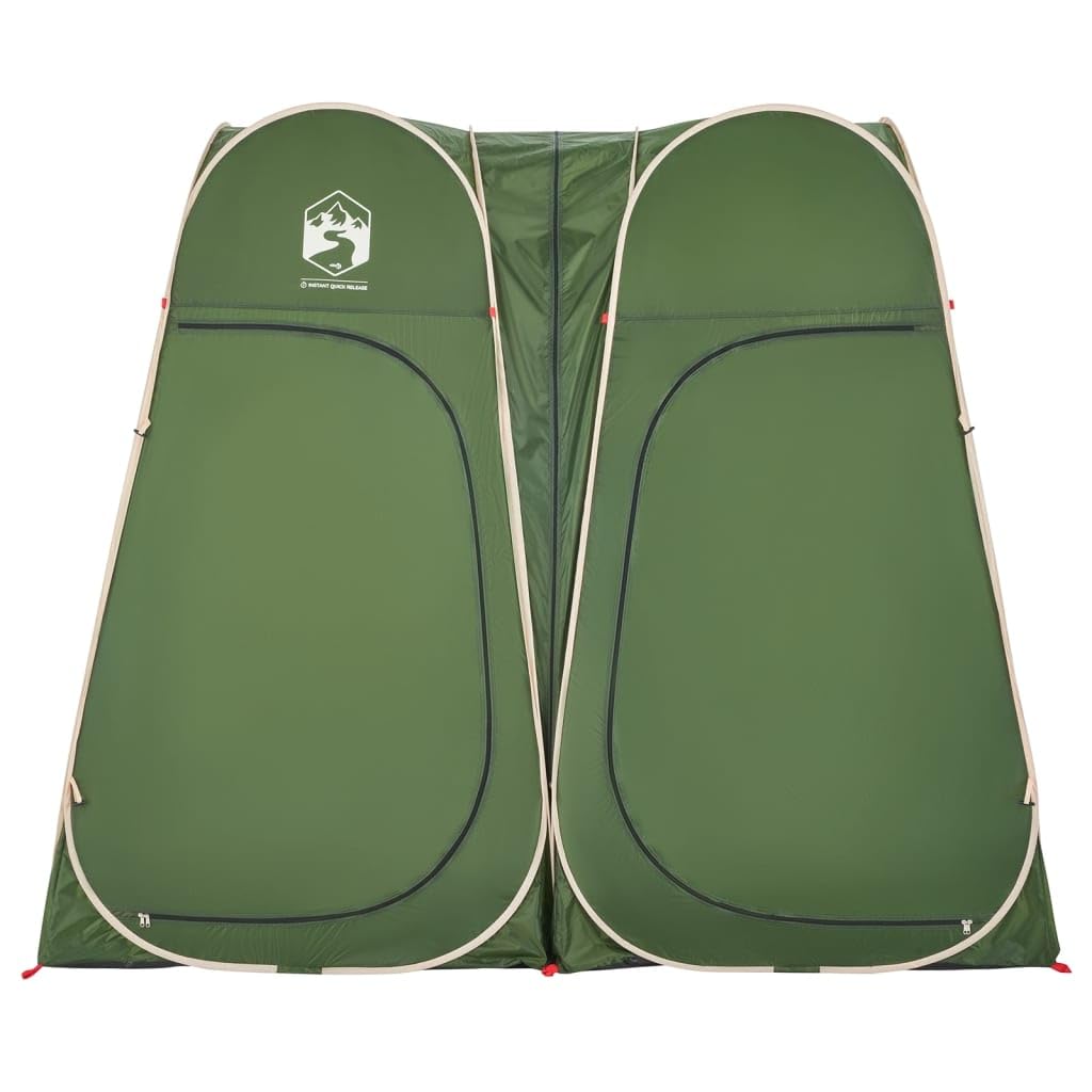 ShGaxin Sichtschutzzelt Grün Pop-Up Wasserdicht, Duschzelt Camping, Toilettenzelt, Campingtoilette, Heckzelt, Campingklo - 4004137