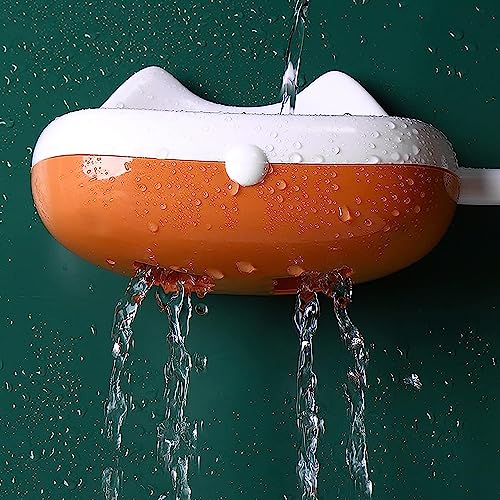 石鹸置きソープディッシュスポンジ置き吸盤ソープホルダー石鹸ホルダーソープトレイ石鹸置きケース水切りバス用品石鹸置き石鹸ケースお風呂ふた付きせっけんおきおしゃれソープケース石鹸ホルダー固形石鹸入れソープディッシュ蓋付き浴室石けんせっけん置き,