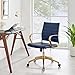 Modway Jive Office Chair, Gold Navy