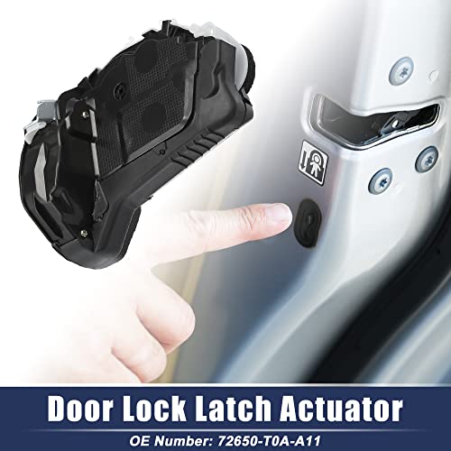 Image of ACROPIX Rear Left Door Lock Latch Actuator Replacement Fit for Honda Accord 2013-2017 No.72650-T0A-A11 - Pack of 1