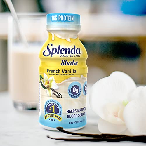 Image of SPLENDA Diabetes Care Shakes - Meal Replacement Shake, French Vanilla, 8 Fl Oz (Pack of 24)