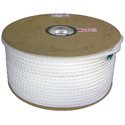 ユタカメイク PEカラーロープドラム巻 ホワイト 9mm×150m RE-57