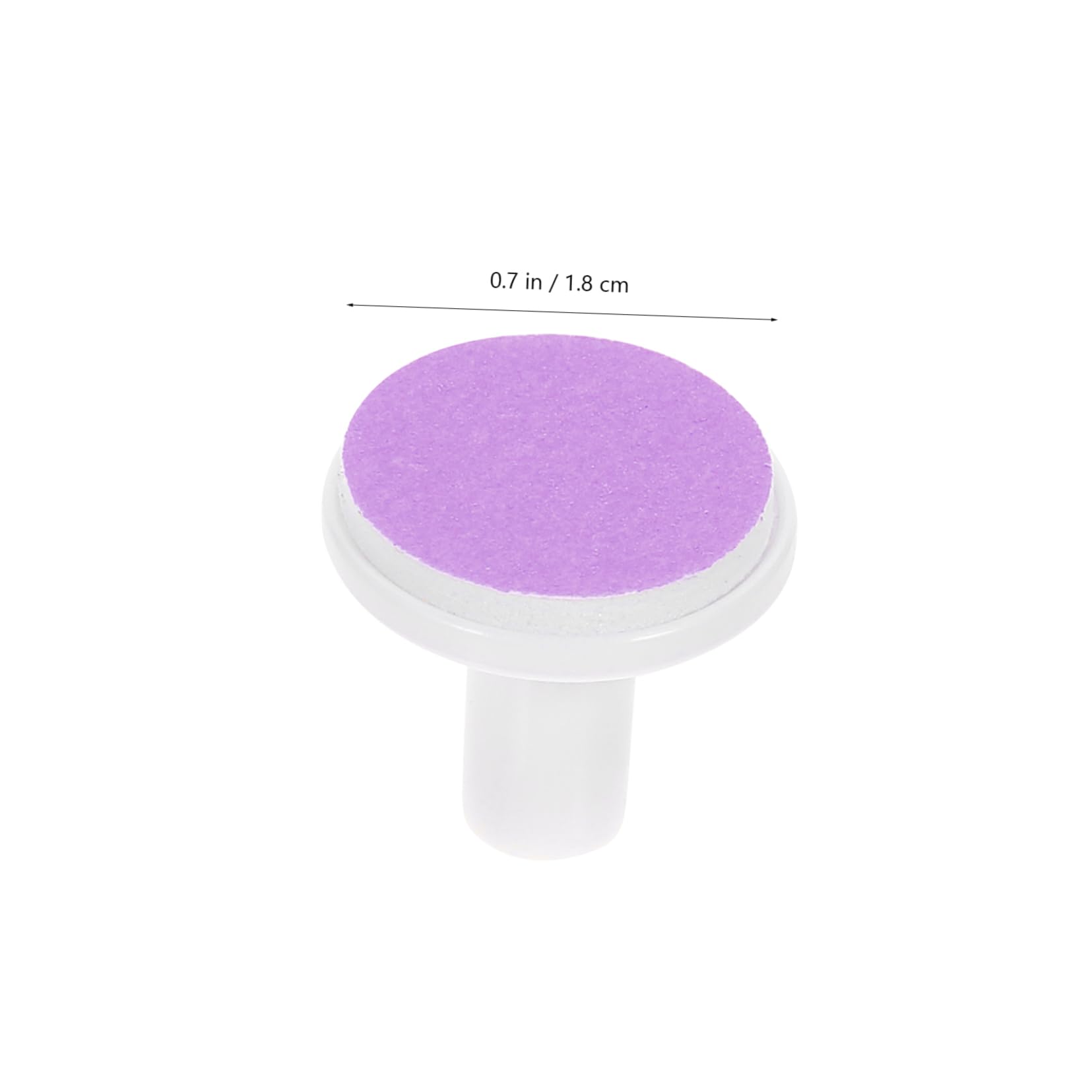 Mikinona 12pcs Baby Nail File Standard Pads for Electric Nail Trimmer Replacement Heads to Install Baby Grinder Accessory Kit