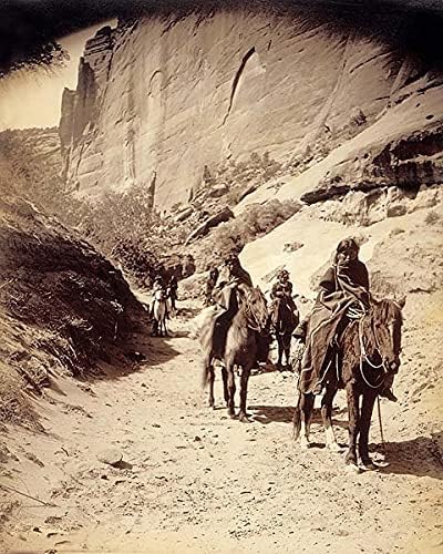 Navajo Indian Band Edward S. Curtis 1904 11x14 Photograph Photo Print