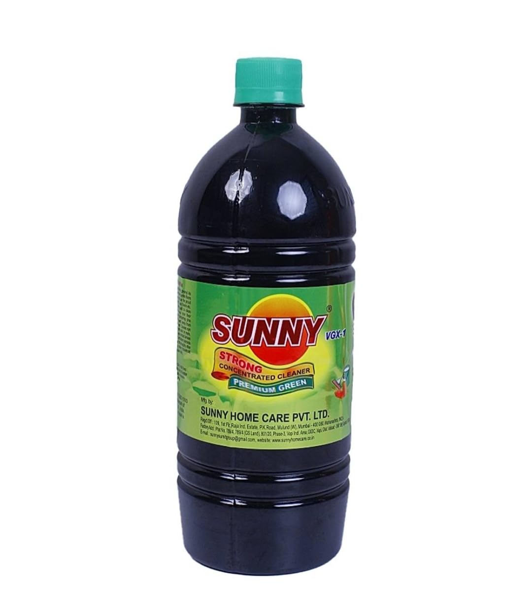 Sunny Strong Concentrated Cleaner Premium Green 1 ltr | Multi-Surface Cleaning, Strong Formula, Concentrated Liquid, Home Care Use, Premium Green Variant-image-7