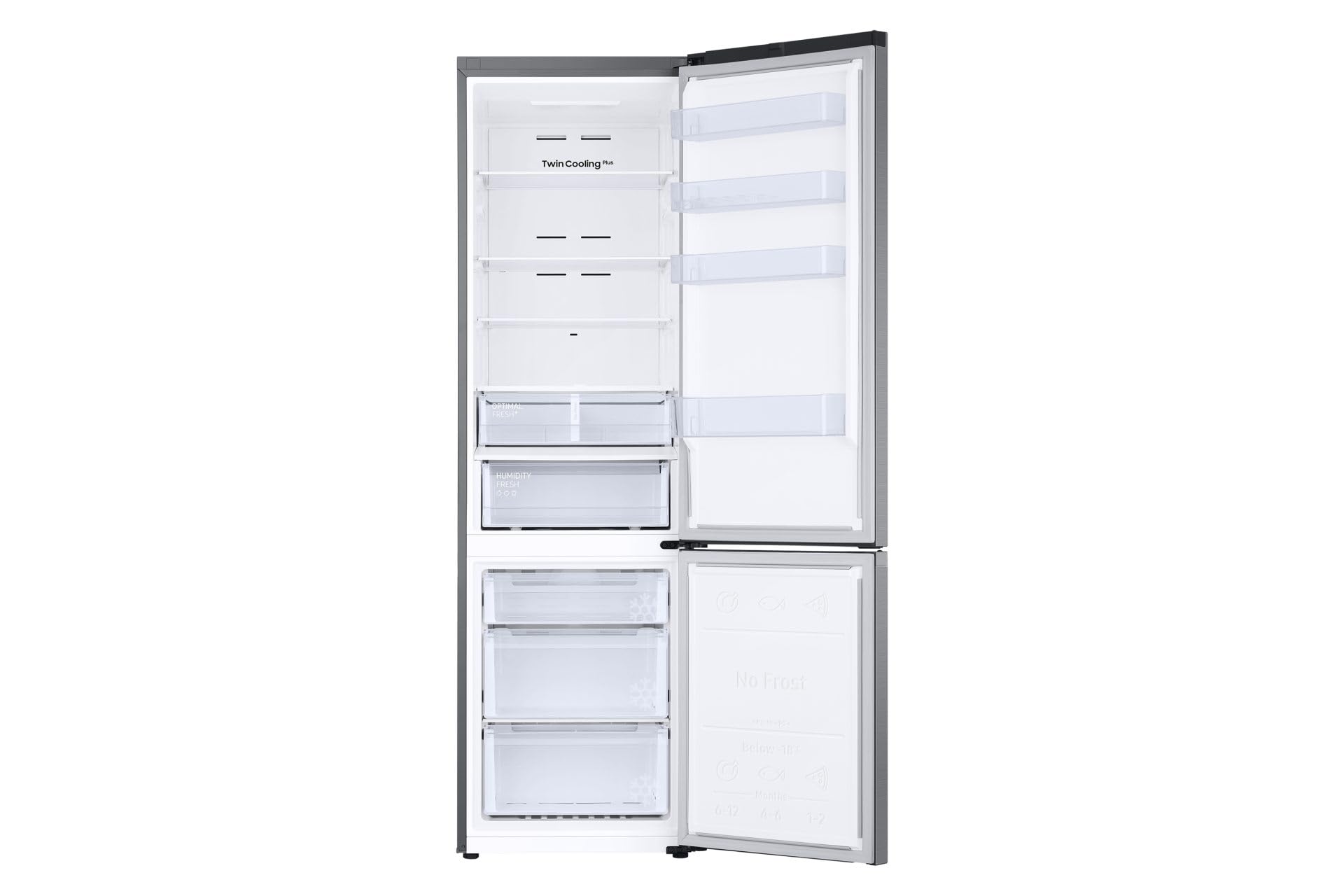 Samsung RB38T607BS9/EF 387L Gray Combined Refrigerator