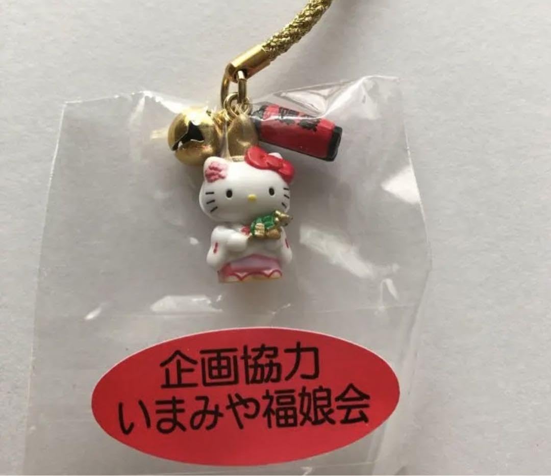 Amazon.co.jp: ご当地 キティ 関西限定 ふくむすめ えべっさん 根付 