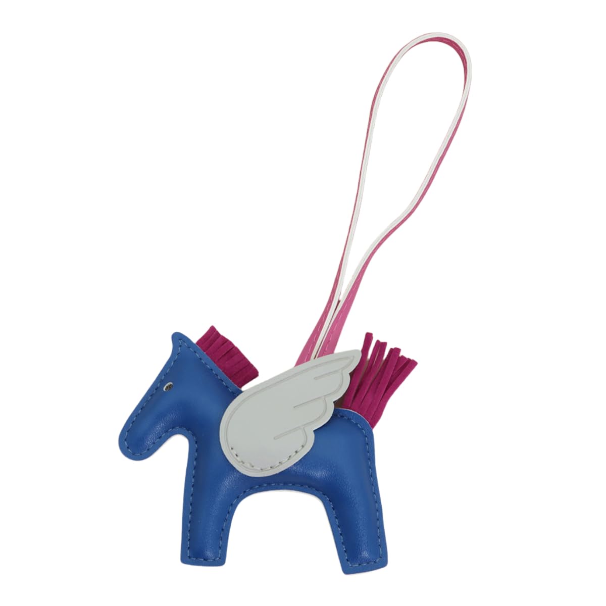 Leather Bag Charms for Women, Handmade Pony Keychain Charms for Handbag, Purse, Bogg Bag Accessories