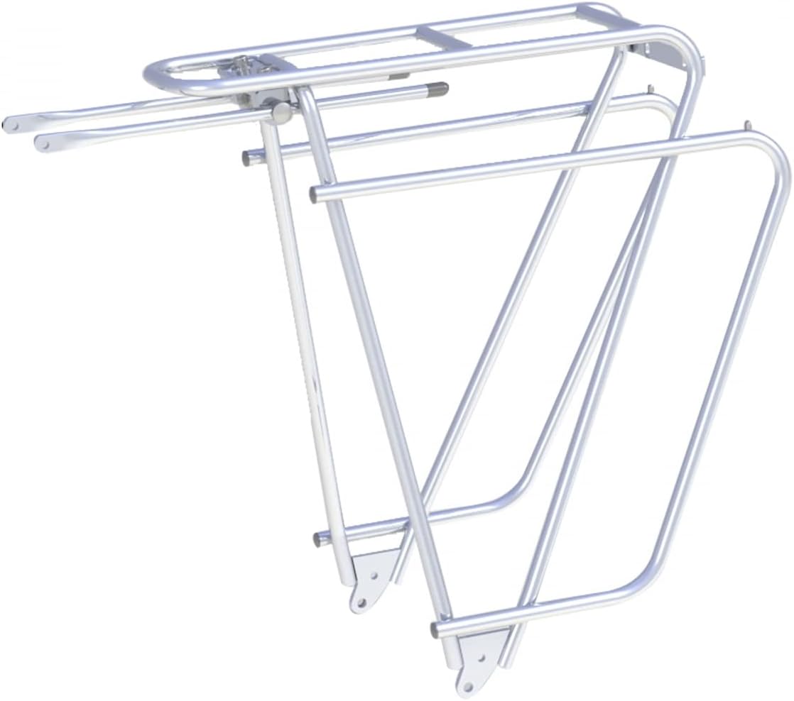 Tubus 2063011201 Unisex - Adult Pannier Rack, Silver, 26-28