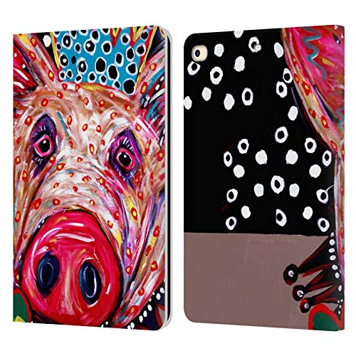 Housse portefeuille iPad 9.7 2017 cuir Mad Dog Art avec support vidéo