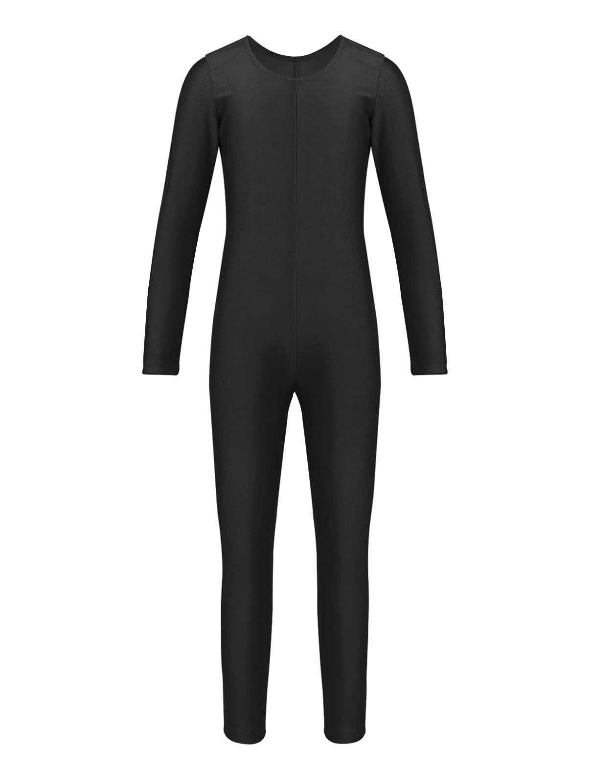 iiniim Maillot Manga Larga Niña Bodies Jumpsuit Deportivo Mono Leotardo Gimnasia Body Elástico Ropa de Deporte Invierno para Niños Niñas Unitard Dancewear