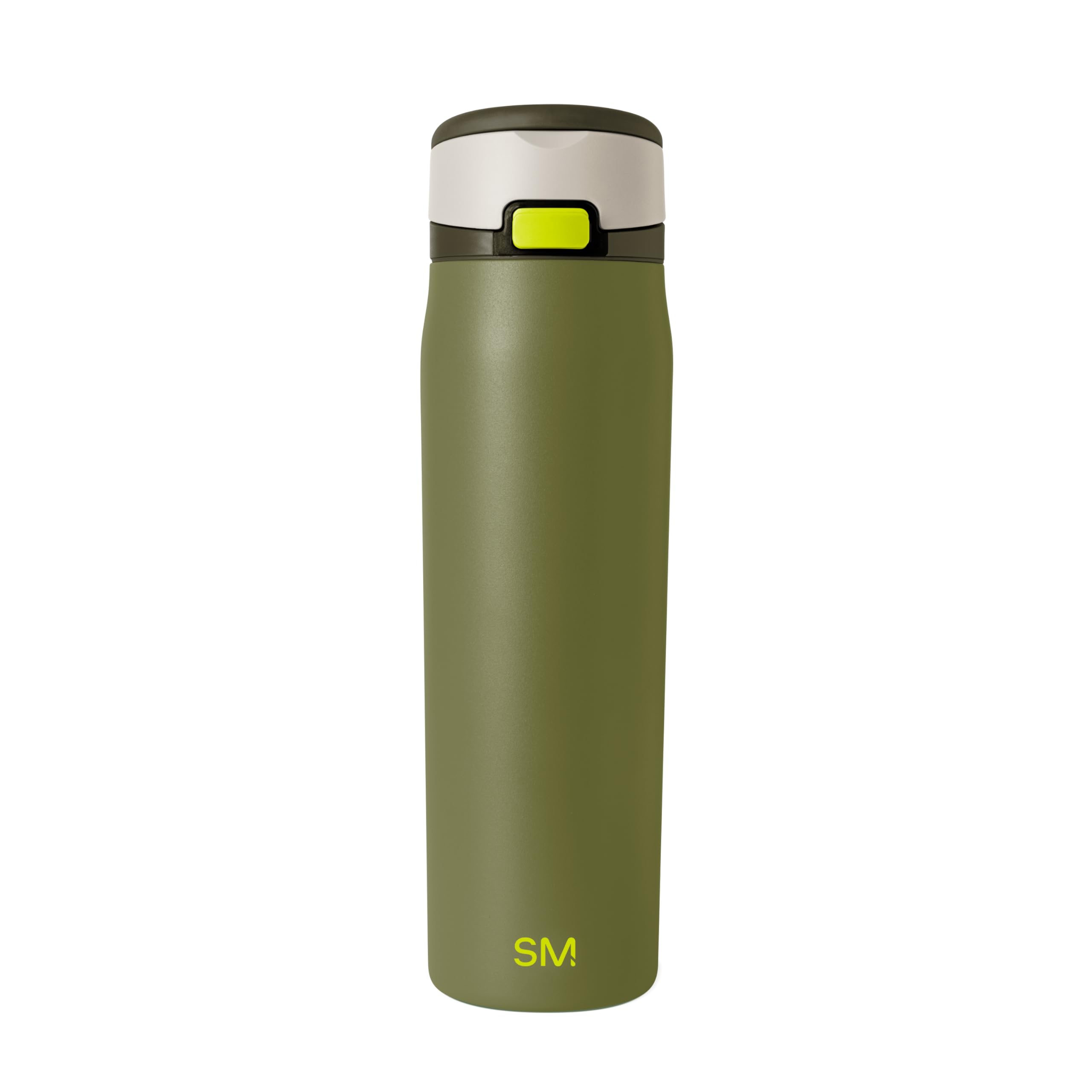 Simple Modern Mesa Loop Water Bottle with Straw | 24oz Cup Holder Friendly Insulated Stainless Steel Bottles for Travel, Sports and School | Cricket — image 1