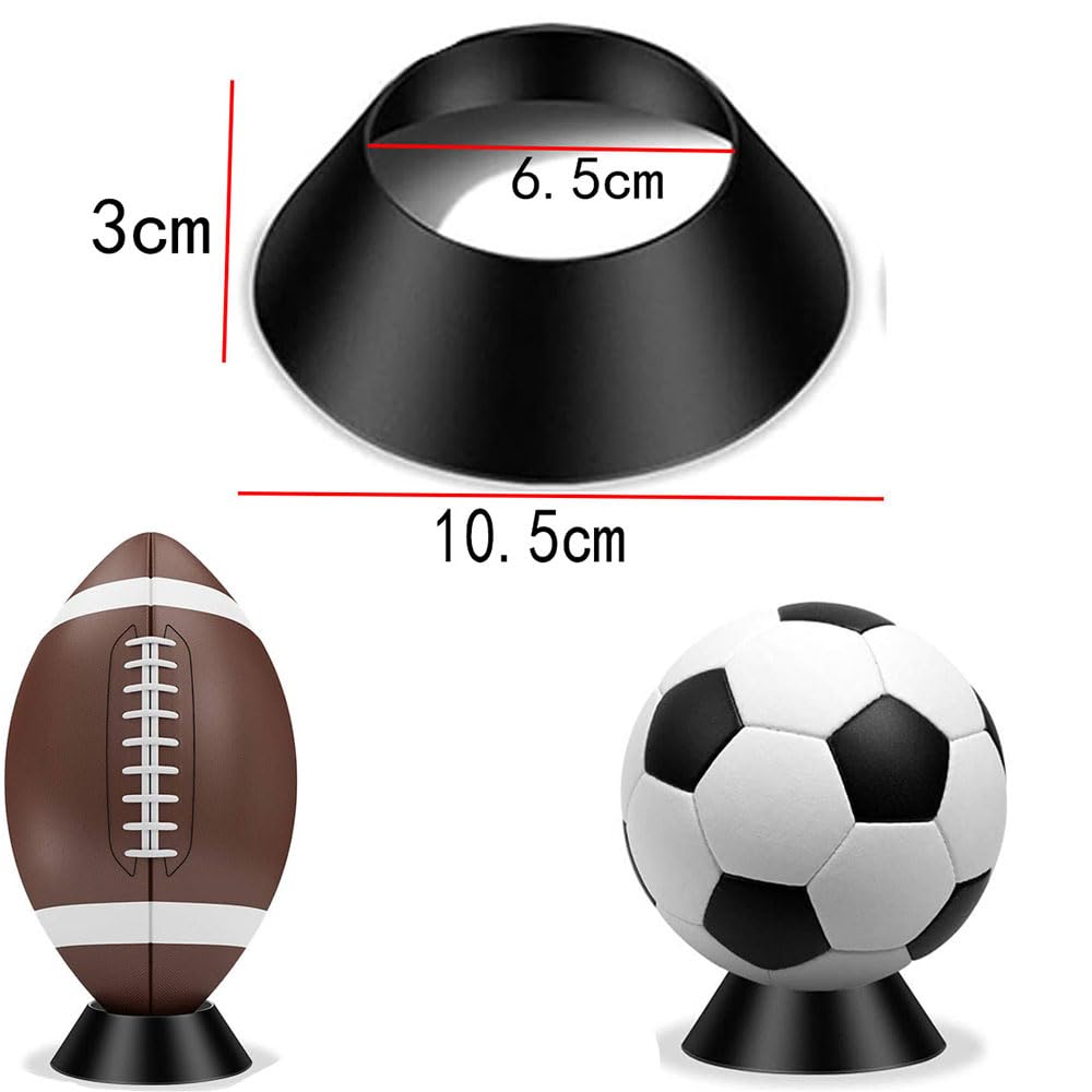 12 Supports de Ballon pour Basketball, Football, Volleyball, Softball, Bowling - Stand Domestique Stable