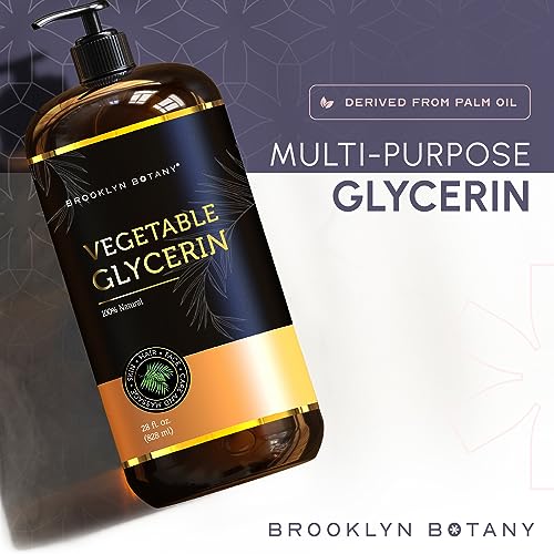 Brooklyn-Botany-Vegetable-Glycerin-for-Skin-Hair-and-Nails--Pure-Vegetable-Glycerin-Body-Oil-Hair-Oil-Skin-Moisturizer--Carrier-oil-for-Essential-Oils-Homemade-Blends-and-Massage-Oil-28-fl-oz Brooklyn Botany Vegetable Glycerin for Skin, Hair, and Nails – Pure Vegetable Glycerin Body Oil, Hair Oil, Skin Moisturizer – Carrier oil for Essential Oils, Homemade Blends and Massage Oil - 28 fl oz - Image 5