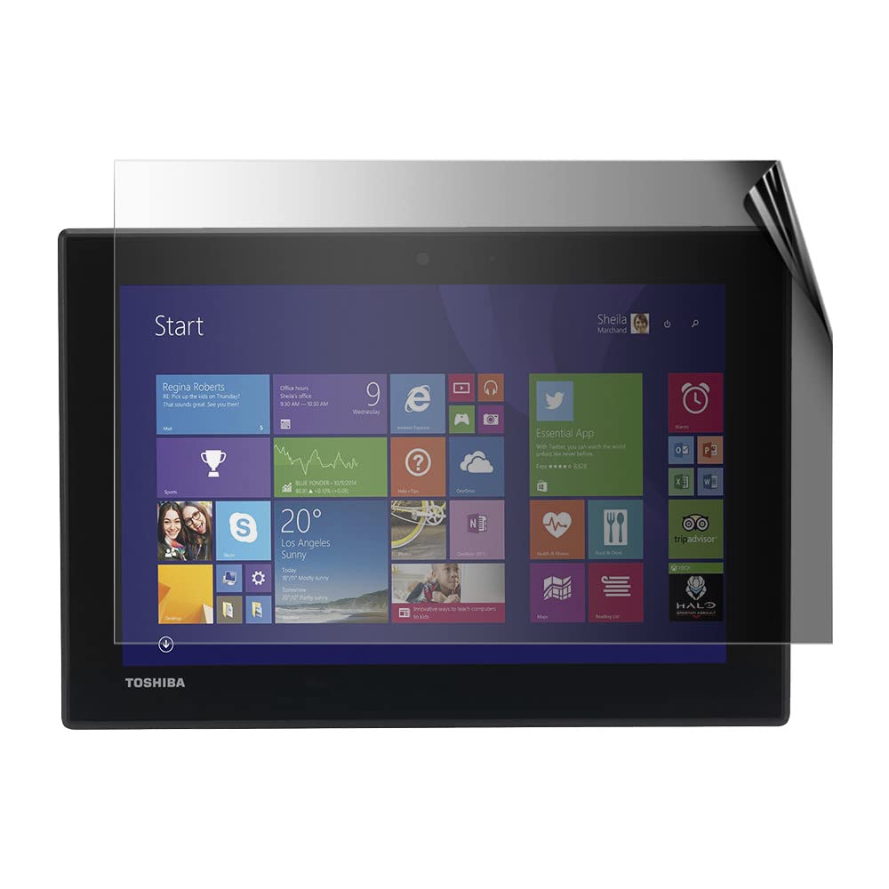 Celicious Privacy 2-Way Anti-Spy Filter Screen Protector Film Compatible with Toshiba Satellite Click Mini L9W-B