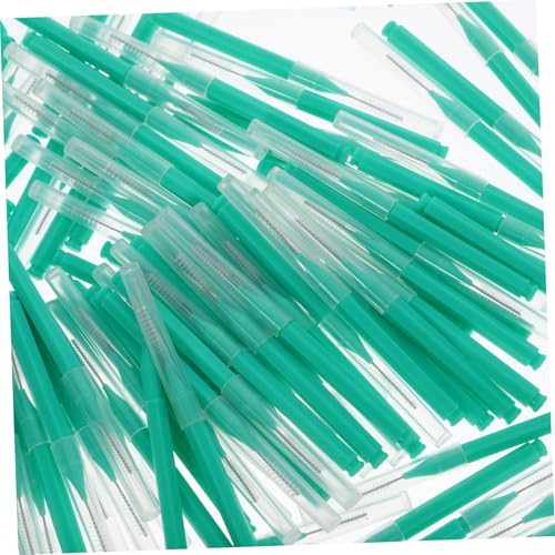 PRETYZOOM 100 Stück Picks Für Zwischenraum Delle Interdental Für Zähne B Oral Erwachsene Mund Reinigung Zahnstocher Für Pp Green – Bild 6