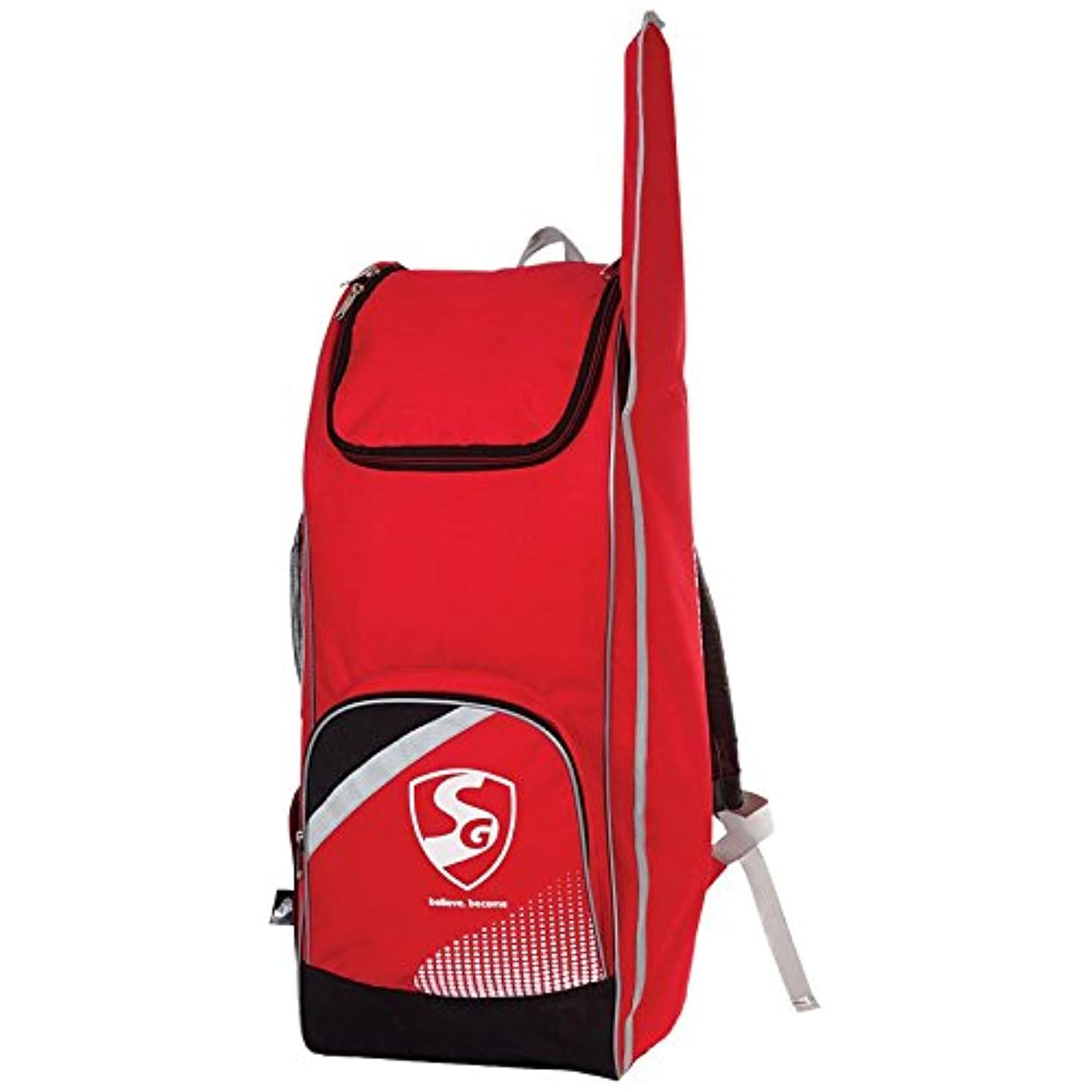 SG Ezeepak Duffle Full Size Cricket kit Bag, Red Color
