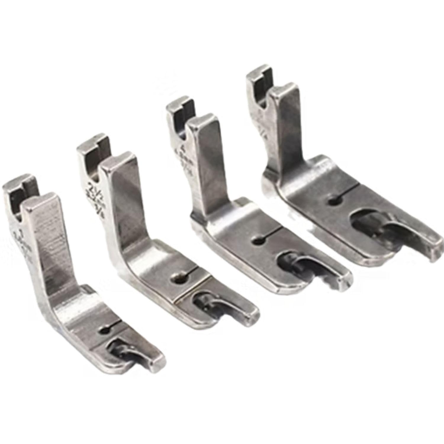 Gemsy Rolled Hem Presser Foot Set (1/16, 1/8, 3/16, 1/4 Inch) for Sewing Machine, Stainless Steel Rolled Hemmer Foot for Fine Fabric Stitching, Sewing Machine Presser Foot-image-17
