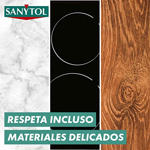 Miniatura 4 de Sanytol - Limpiador Desinfectante Multiusos, Elimina Bacterias, Hongos y Virus Sin Lejía, Perfume Eucaliptus - Pack de 4 x 750 Ml = 3L & – Limpiador Desinfectante Antical Baños