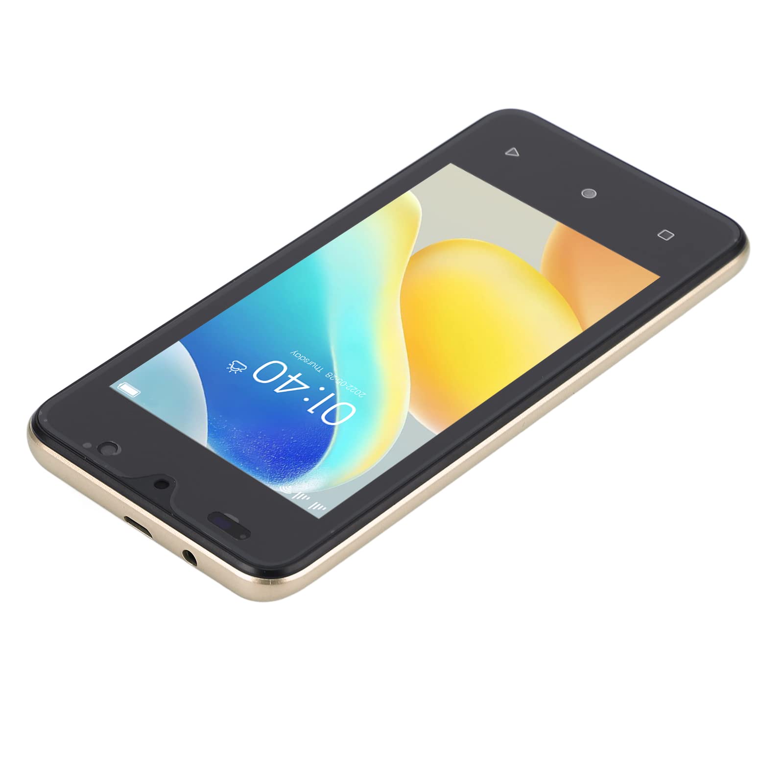Odblokowany Smartfon Y53S dla Androida, Odblokowany Telefon Komórkowy z Dwoma Kartami SIM, Pamięć RAM 2 GB ROM 32 GB, Rozpoznawanie Twarzy, Smartfon 3G dla Seniorów i Dzieci,