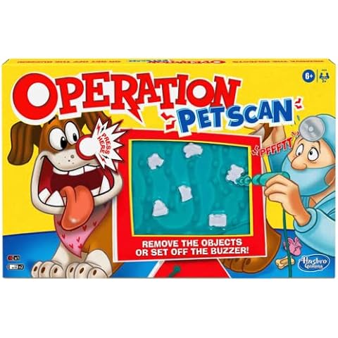 Operation Pet Scan Board Game for Kids Cover