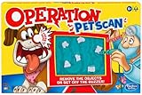 Operation Pet Scan Board Game for 2 or More Players, Kids Ages 6 and Up, with Silly Sounds, Remove The Objects or Get The Buzzer