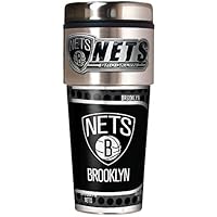 Algopix Similar Product 12 - NBA Brooklyn Nets Metallic Travel